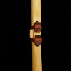 Native American Drone Flute - Elderberry Branch - High C Aeolian scale (432Hz)