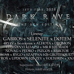 Alhota @ SuperSonic Budapest Dark Rave | Feb 2025