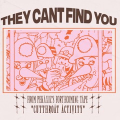 THEY CAN'T FIND YOU [CUTTHROAT ACTIVITY TAPE SOON]
