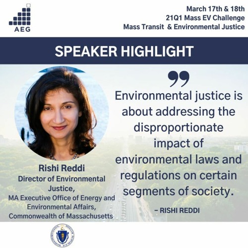 21Q1 Mass EV Opening Remarks with Rishi Reddi, Mass Exec Office of Energy & Enivronment