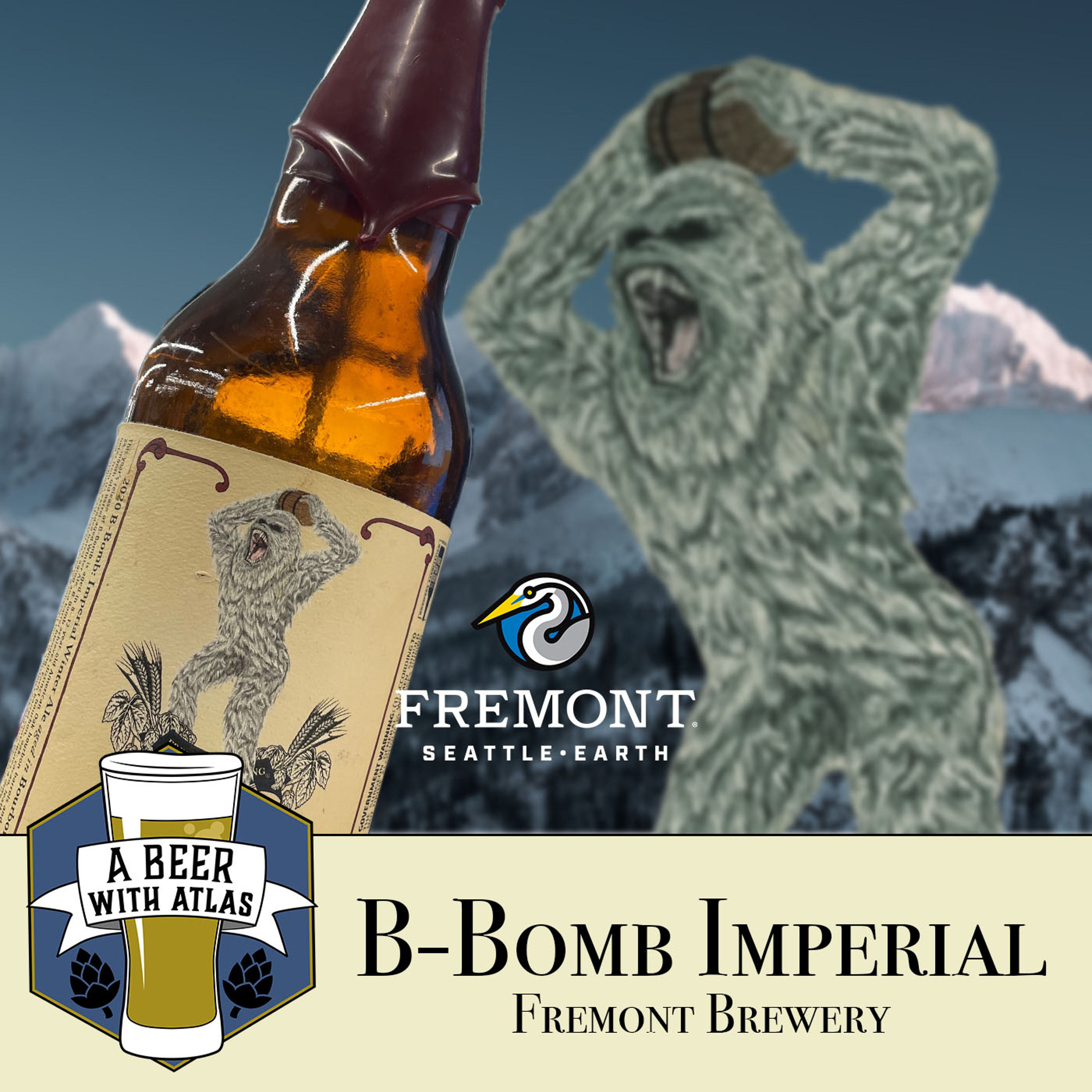 B-Bomb Imperial by Fremont Brewing Company - A Beer with Atlas 223