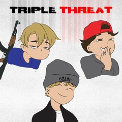 Triple Threat Ft. AKBaby x  2CRSED (Prod. Spancy)