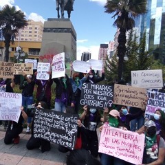 Marcha 8M Bolivia - La Paz