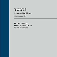 Download ⚡️ [PDF] Torts: Cases and Problems Ebooks