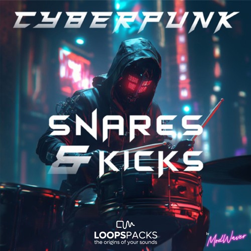 LoopsPacks - Cyberpunk Snares & Kicks Samples Pack