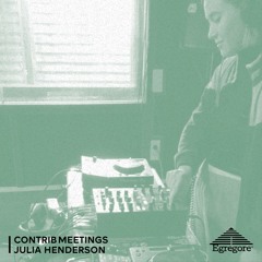 Contrib Meetings - Julia Henderson (Octobre 2021)