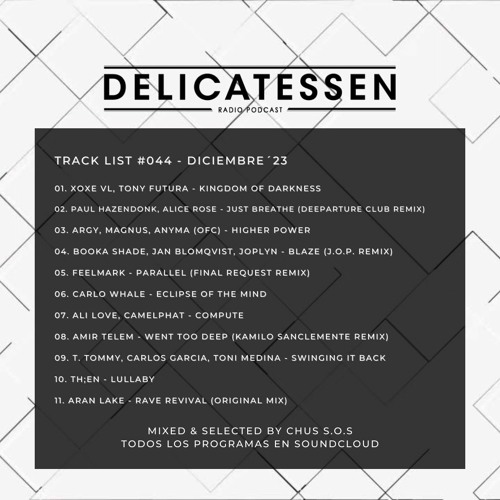 Programa 044 Delicatessen Radio