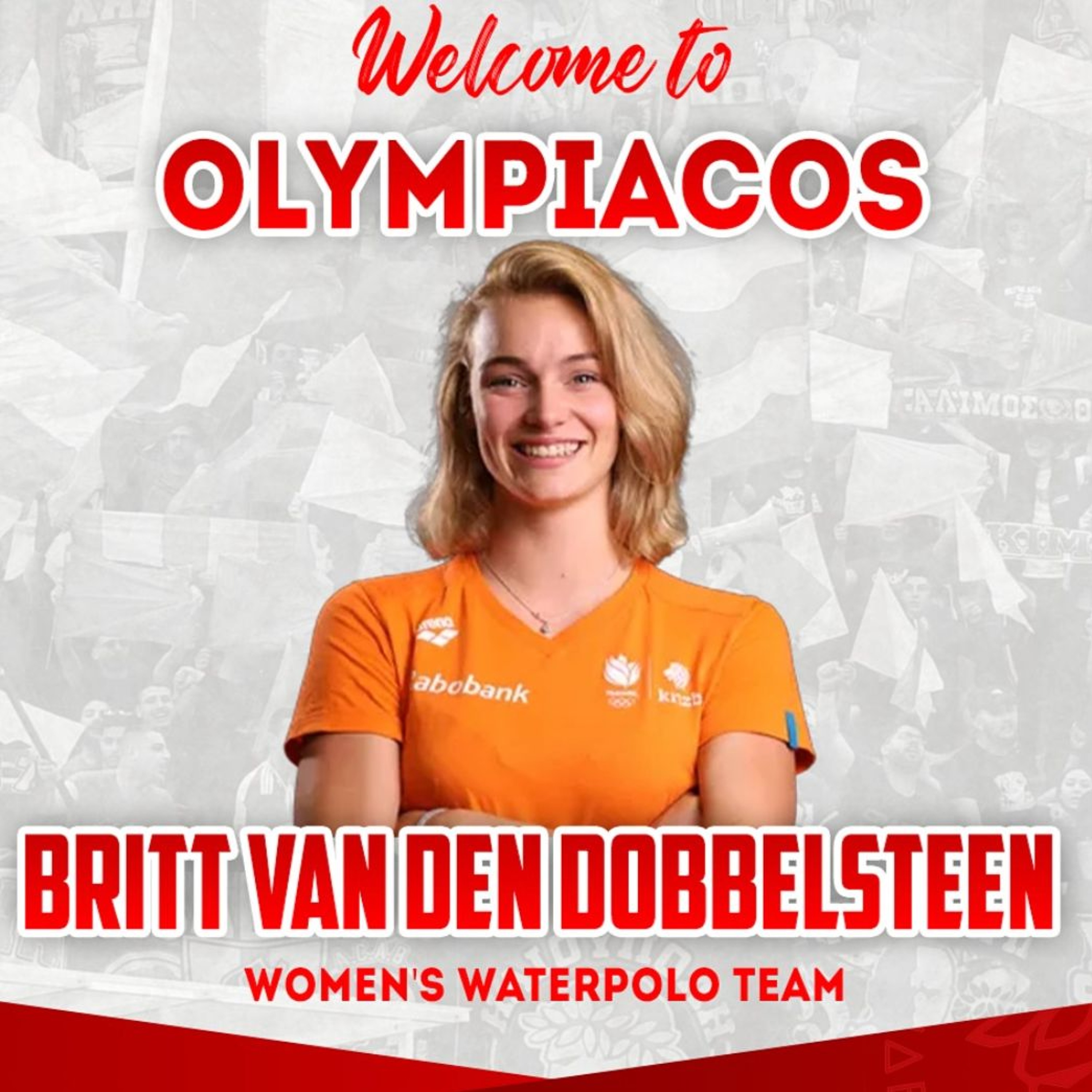 Britt van den Dobbelsteen op Grieks waterpolo avontuur