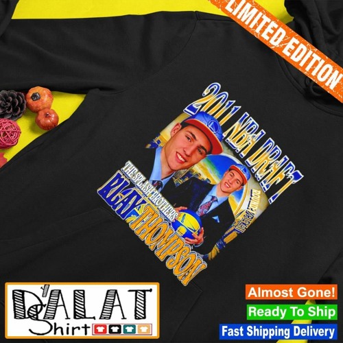 Golden State Warriors 2011 NBA Draft The Splash Brothers Klay Thompson Shirt