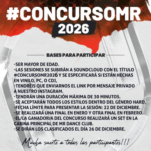 #CONCURSOMR2026 / CDJs