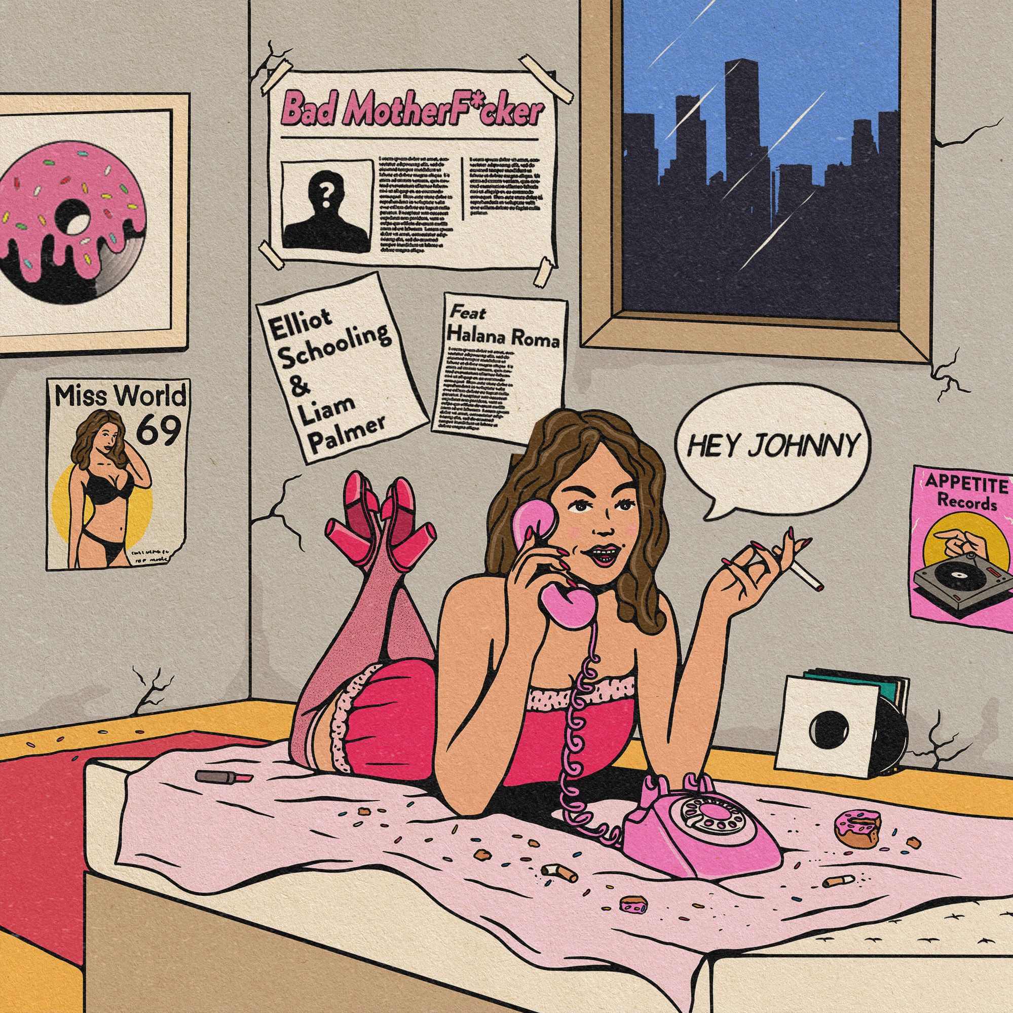 Elliot Schooling & Liam Palmer – Hey Johnny Feat Halana Roma (Extended Mix)