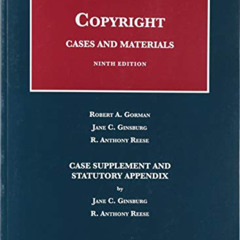 VIEW EBOOK 💑 Copyright: Cases and Materials, 9th, 2020 Case Supplement and Statutory