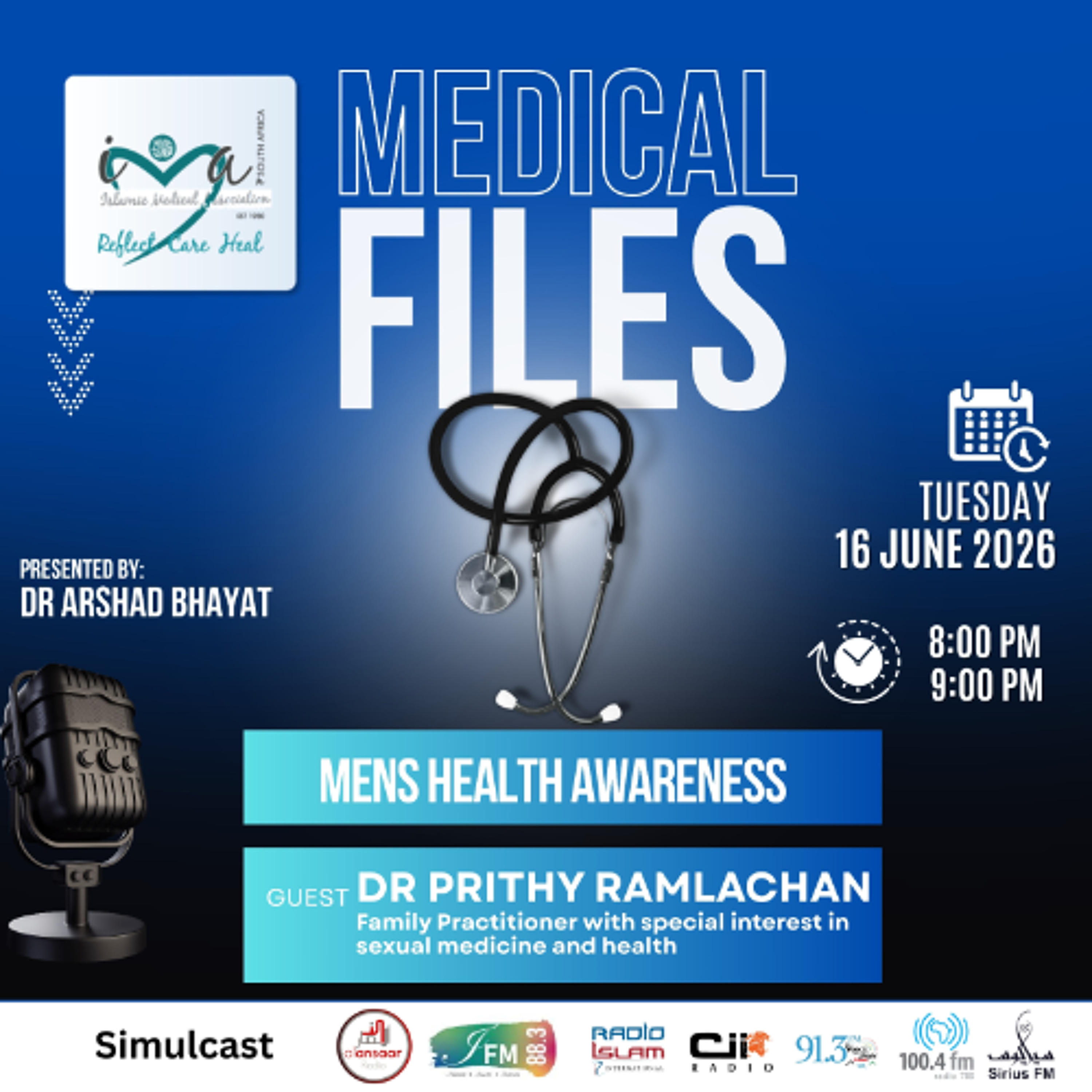 The Medical Program - Mens Health Awareness — Radio Islam
