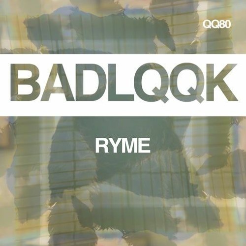 QQ80 - RYME - Ode To Charles (Original Mix)