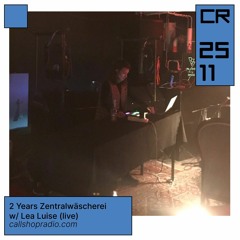 2 Years Zentralwäscherei w/ Lea Luisa (live)
