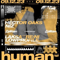 Live @ Human Club (Razzmatazz) · 09.12.23
