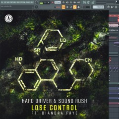 Hard Driver & Sound Rush ft. Diandra Faye - Lose Control (FL Studio Remake) FLP