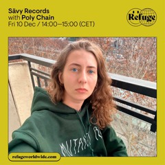 Sävy Records on Refuge Worldwide 10.12.2021 - Poly Chain