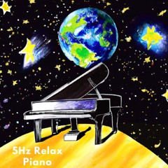 Relax Piano Binaural Beats 5Hz