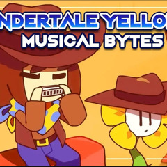 Undertale Yellow with lyrics by Man on the internet