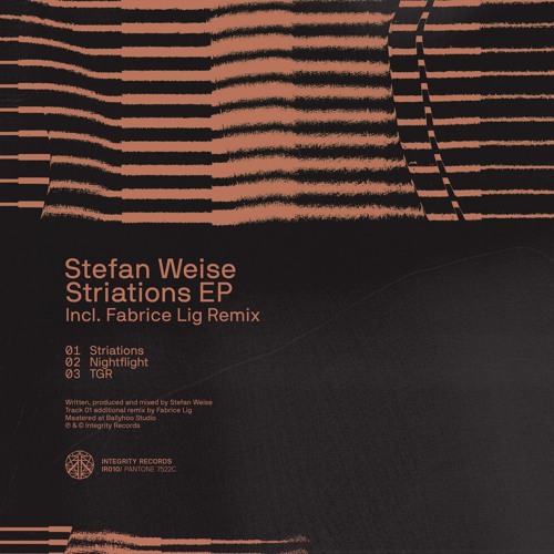 PREMIERE : Stefan Weise - TGR