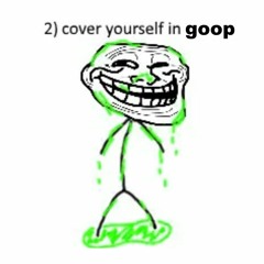 wishlane finds himself trapped in a great casing of miscellaneous goop