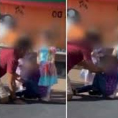 Viral Videos ]  pai agride crianca em festa junina junina