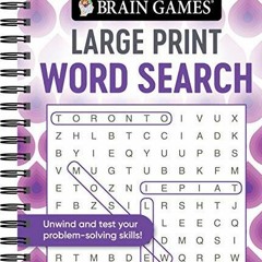 PDF Brain Games - Large Print Word Search (Swirls) free