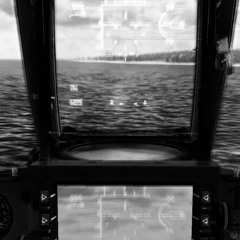 Flying through the clouds (Mach 1.5)