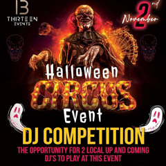 LittlePea Halloween Circus Event DJ Comp Entry