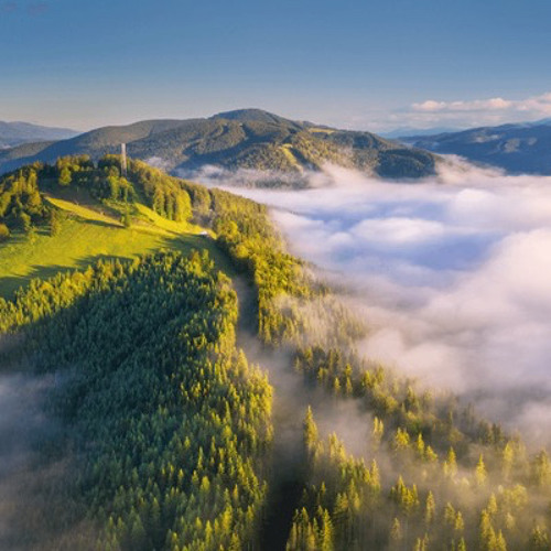 Mountains and Clouds