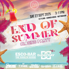 EUPHORIA SUMMER CLOSING PARTY | 27/09/25 | LIVE AUDIO @DJRO.UK | R&B, AFROBEATS  & DANCEHALL