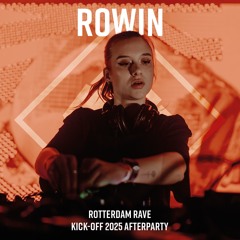 ROWIN @ Rotterdam Rave 'Kick Off Afterparty' 15-02-2025, Maassilo, Rotterdam