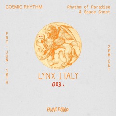 LYNX Italy 003 - Cosmic Rhythm w/ Rhythm Of Paradise & Space Ghost