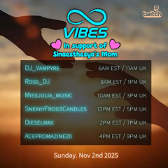Infinity Vibes Charity ~ In support of Sinaesthesya's Mom