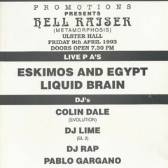 Pablo Gargano--Hellraiser 5 - Ulster Hall Belfast--1993