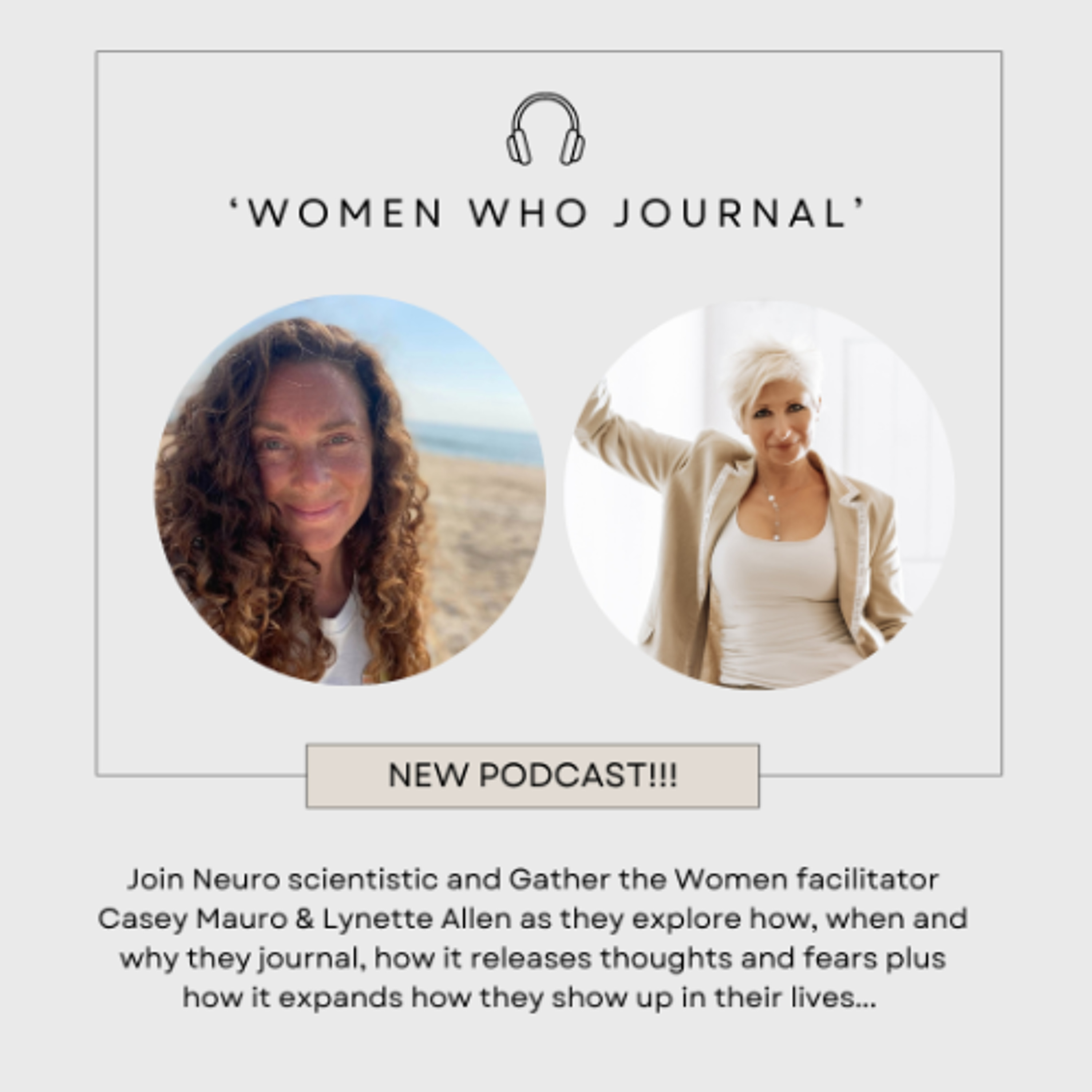 Women who journal...with Lynette Allen & Casey Mauro episode artwork