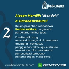 Rekomendasi Mahad Mahasiswa Institute Asia Malang, Hub 0812-1737-7398, Haraka Institute