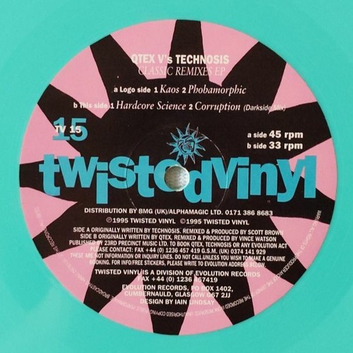 Q-Tex VS. Technosis Hardcore Science (Vince Watson Remix)
