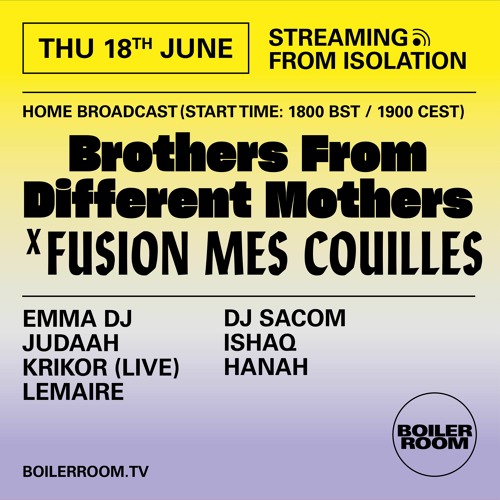 Judaah | Boiler Room: Streaming from Isolation