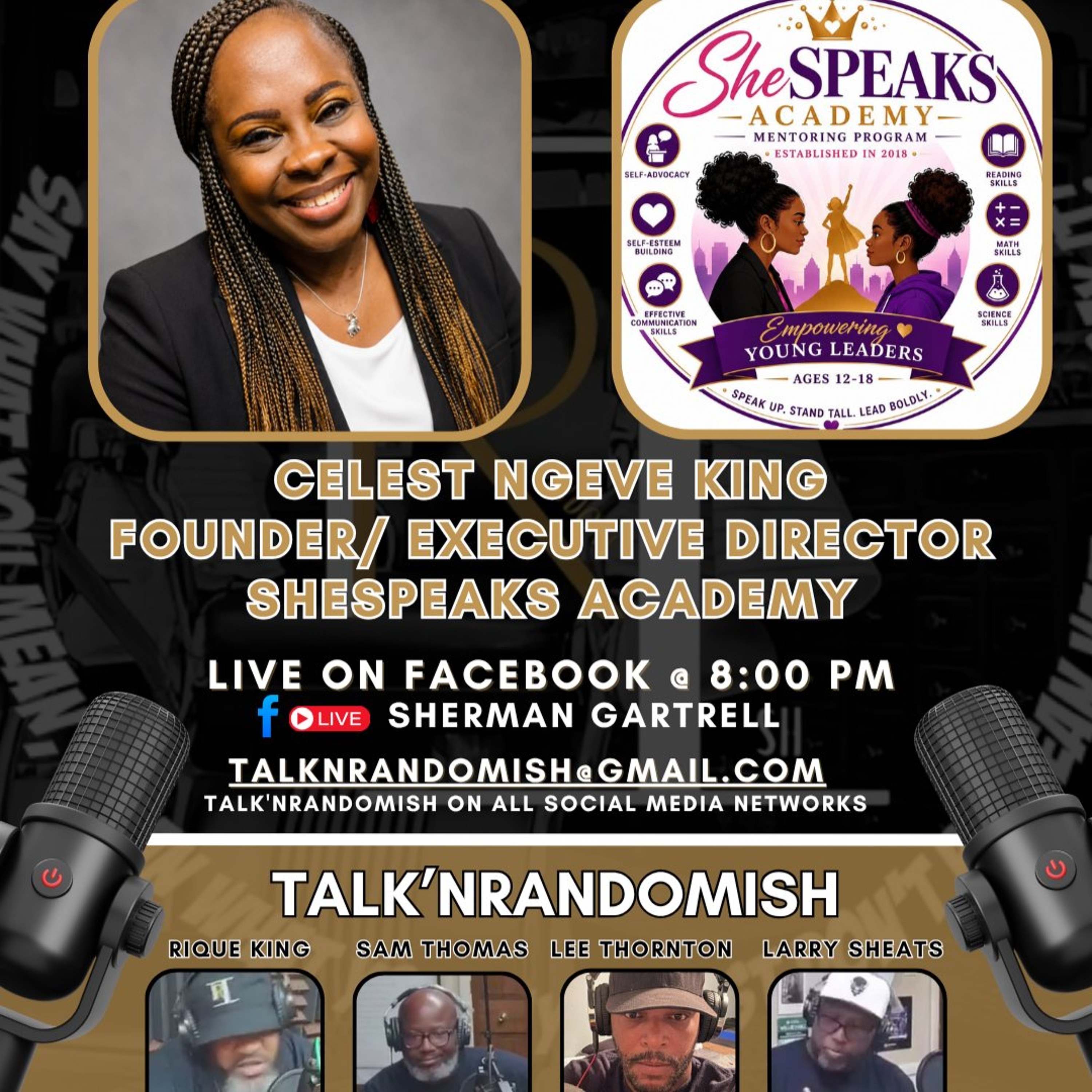 TRI epi 77_pt1...Celest Ngeve King....SheSPEAKS Academy