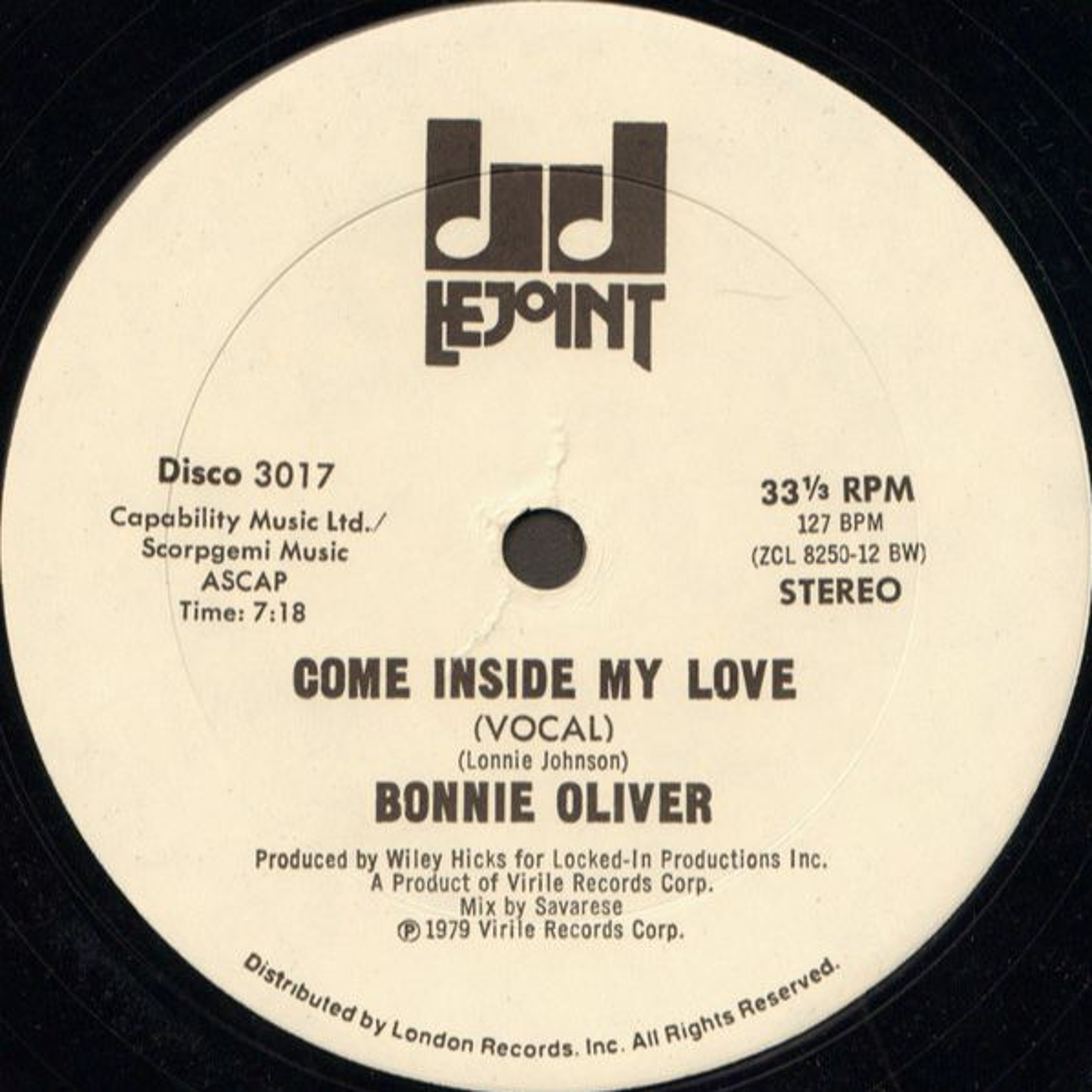 Bonnie Oliver  - Come Inside My Love (delfonic edit)