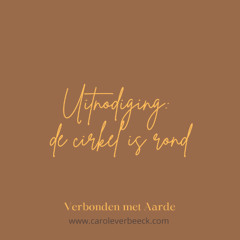 Verbonden met Aarde - de cirkel is rond - oefening