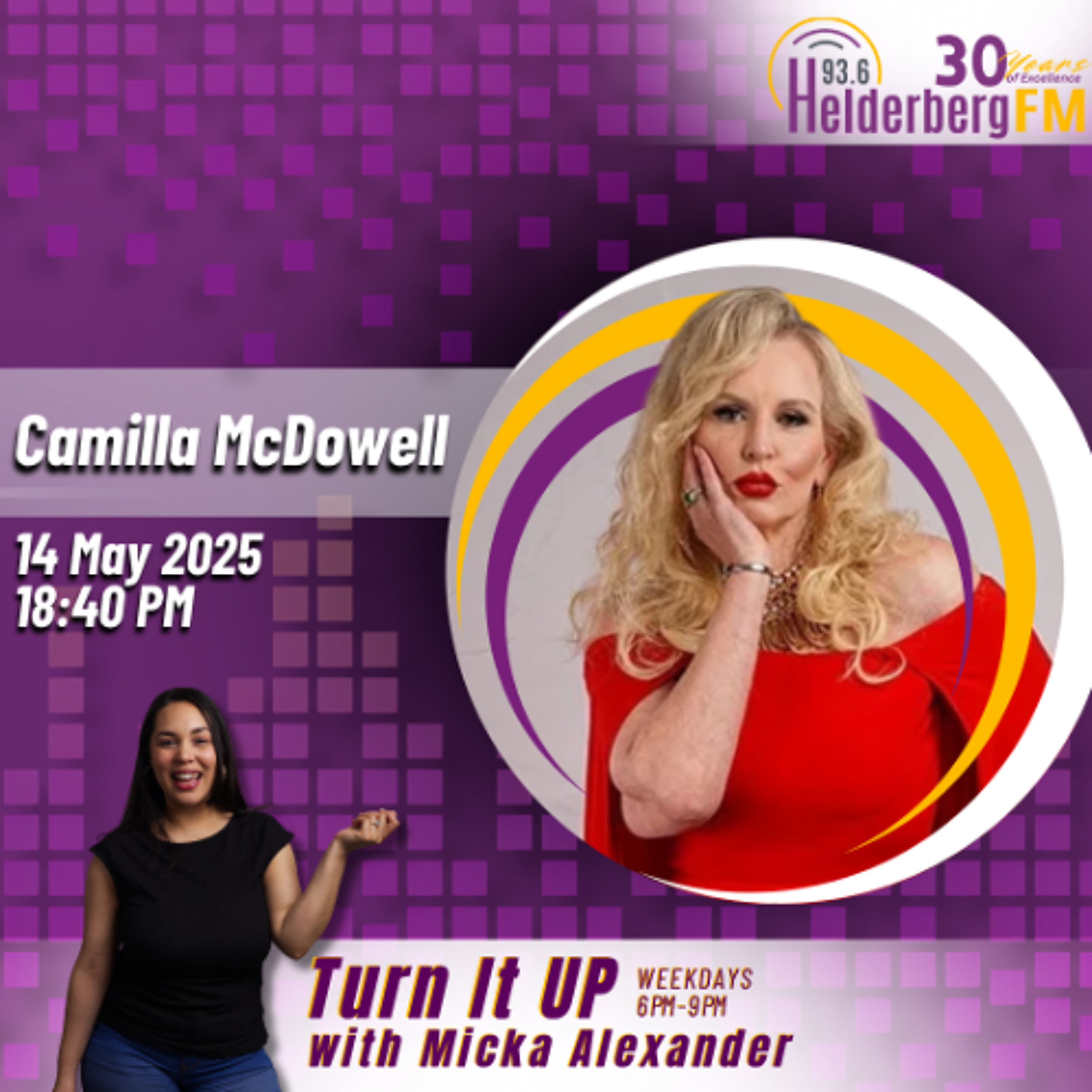 Camilla McDowell On #TurnItUP! episode artwork