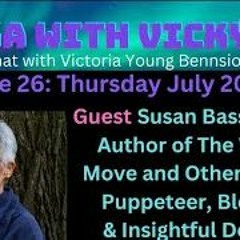 Fika With Vicky Welcomes Guest Susan Bass Marcus - July 20th, 2023