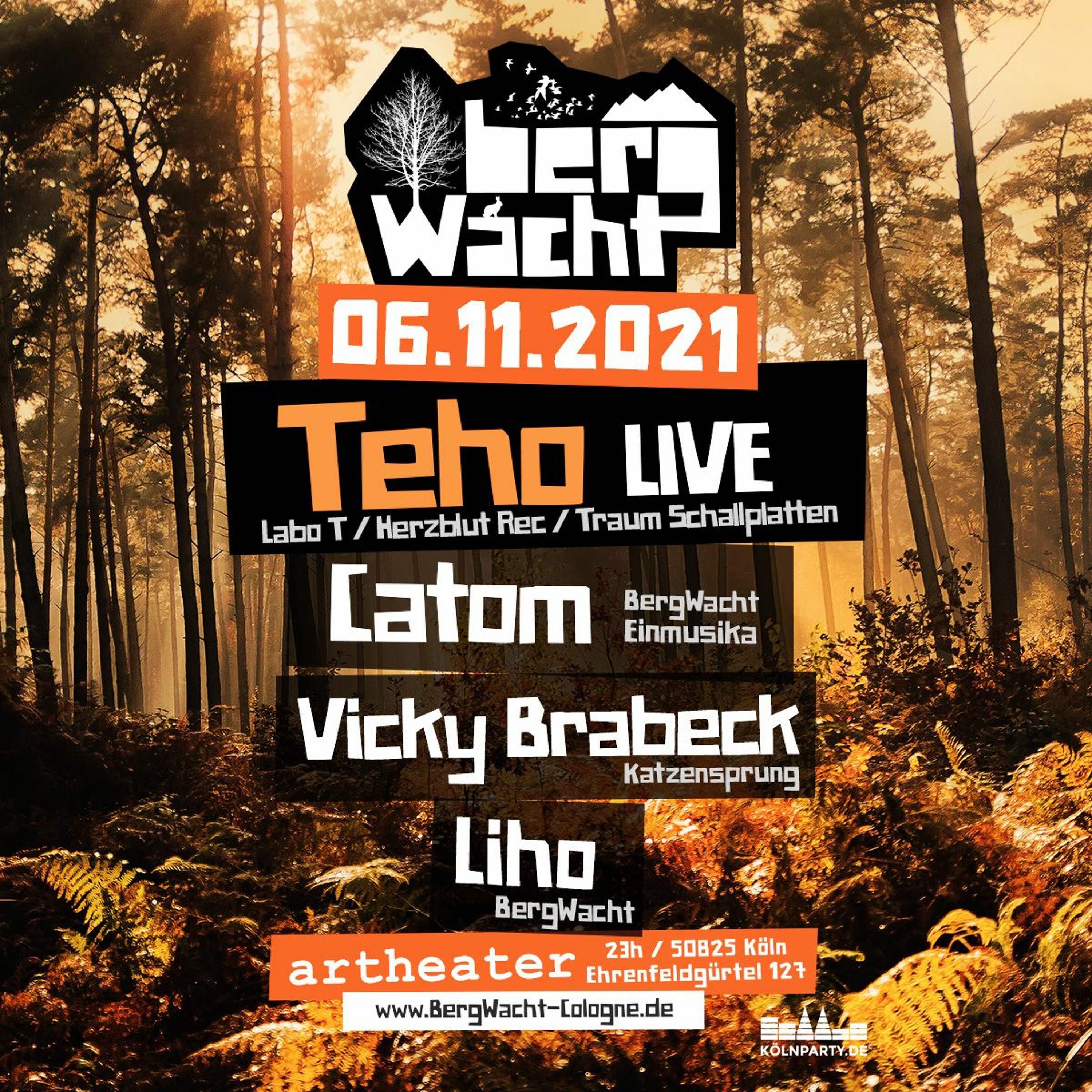Catom @ BergWacht Artheater Cologne 06.11.2021 episode artwork