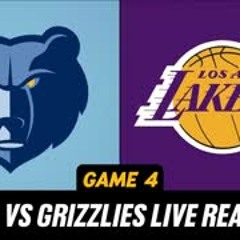 Ralphy Reacts: LAKERS VS GRIZZLIES Game 4 LIVE REACTION | LA Lakers vs Grizzlies | NBA Playoffs