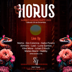 horus - closing party - sainttropez