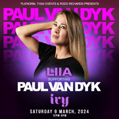 LIIA @ Plat4orm supporting Paul Van Dyk 09.03.24