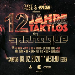 Takashi 12 Jahre Taktlos @Westend 08.02.2020